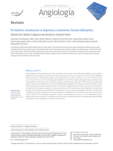 Pie Diabético: Revisión de Diagnóstico y Tratamiento