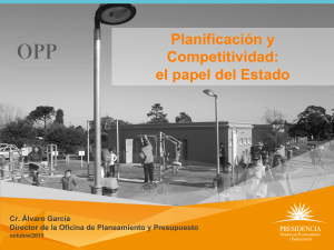 Planificaci&oacute;n y Competitividad en Uruguay: Rol del Estado