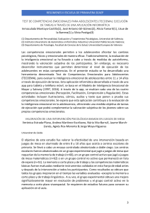 Res&uacute;menes II Escuela de Primavera SEAEP