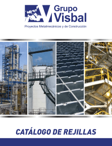 Catálogo de Rejillas Grupo Visbal: Soluciones para Pisos Industriales