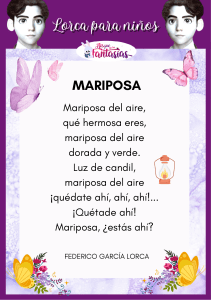 Poemas para Ni&ntilde;os de Lorca, Fuertes, Machado y M&aacute;s
