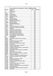 Plan &Uacute;nico de Cuentas (PUC) para Comerciantes