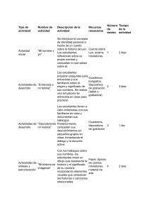 Plan de Lección: Explorando la Identidad Personal