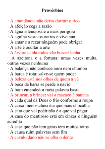 Provérbios Portugueses: Lista Completa de Ditados Populares
