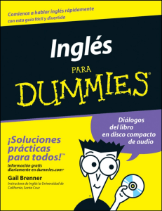 Ingl&eacute;s para Dummies: Gu&iacute;a f&aacute;cil y divertida