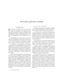 Selvicultura Aplicada en España: Producción y Gestión Forestal