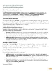 Resumen Ingenier&iacute;a Software: Fundamentos y Calidad