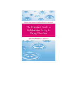Collaborative Caring in Eating Disorders: A Clinician's Guide