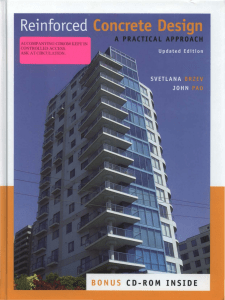 Reinforced Concrete Design: A Practical Approach