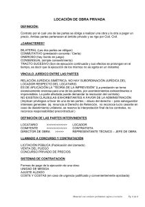 Locación de Obra Privada: Contrato y Obligaciones