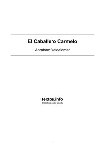 El Caballero Carmelo: Cuento de Abraham Valdelomar