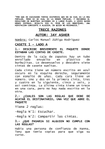 Trece Razones: Gu&iacute;a de Estudio y An&aacute;lisis Literario