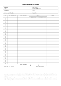 Registro de Jornada Laboral - Formulario
