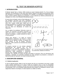 Test de Bender-Koppitz: Madurez Viso-Motriz Infantil