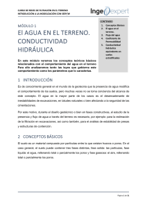 Redes de Filtraci&oacute;n y SEEP/W: Modelizaci&oacute;n del Agua en el Terreno