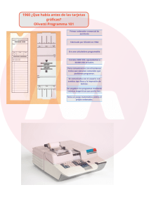 Olivetti Programma 101: Historia del Primer Ordenador de Escritorio