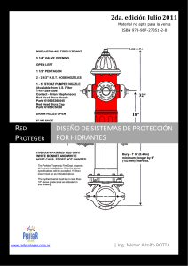 Diseño de Sistemas de Protección por Hidrantes