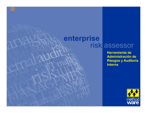 Enterprise Risk Assessor: Herramienta de Administraci&oacute;n de Riesgos