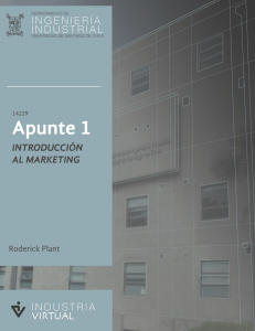 Introducción al Marketing: Apunte 1