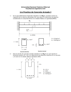Práctica/Examen Concreto Armado I - UNFV