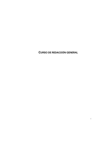 Curso de Redacci&oacute;n General: Gu&iacute;a Completa
