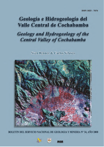 Geolog&iacute;a e Hidrogeolog&iacute;a del Valle Central de Cochabamba