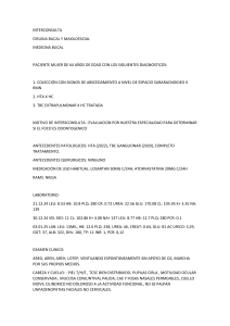 Informes de Interconsulta Bucal y Maxilofacial