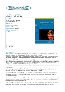 Neuropsicolog&iacute;a Humana: Kolb & Whishaw, 5&ordf; Edici&oacute;n