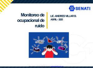 Presentaci&oacute;n Monitoreo Ocupacional Ruido