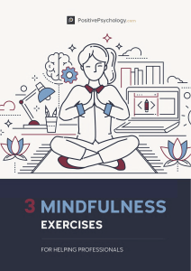 Mindfulness Exercises for Helping Professionals