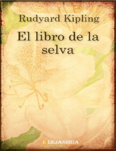 El libro de la selva de Rudyard Kipling