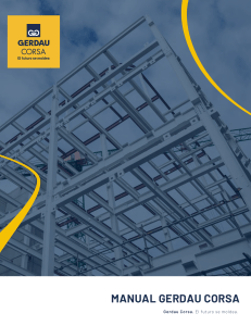 Manual Gerdau Corsa: Perfiles Estructurales y Varillas de Acero