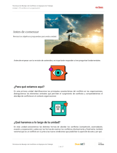 Técnicas de Manejo de Conflictos en Equipos de Trabajo