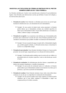 F&oacute;rmulas del Pretor: Tipos y Ejemplos en Derecho Romano