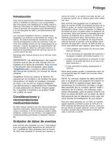 Manual del Conductor Freightliner: Operaci&oacute;n y Componentes