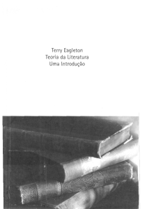 Teoria da Literatura: Uma Introdução por Terry Eagleton