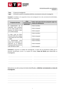 Delimitación de Temas de Investigación: Guía Académica