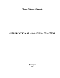 Introducci&oacute;n al An&aacute;lisis Matem&aacute;tico: Teor&iacute;a de Conjuntos y C&aacute;lculo
