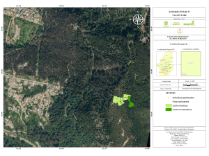 Mapa Cerro El Cable: Actividades Periodo 11