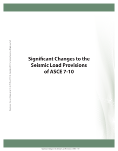ASCE 7-10 Seismic Load Provision Changes: An Illustrated Guide