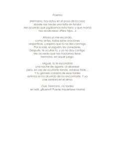 Poemas de César Vallejo: Hermano y Piedra Blanca