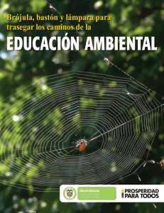 Gu&iacute;a de Educaci&oacute;n Ambiental: Br&uacute;jula, Bast&oacute;n y L&aacute;mpara