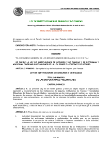 Ley de Instituciones de Seguros y de Fianzas (México)