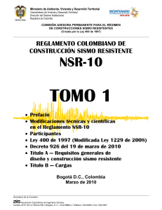 Reglamento Colombiano de Construcci&oacute;n Sismo Resistente NSR-10
