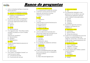 Banco de Preguntas: Biología, Lenguaje, Historia y Más