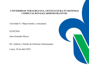 Mapa Mental y Conceptual - Análisis de Sistemas