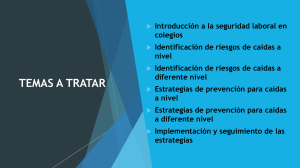 Seguridad Laboral en Colegios: Prevenci&oacute;n de Ca&iacute;das