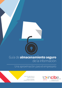 Gu&iacute;a de Almacenamiento Seguro de Informaci&oacute;n para Empresas