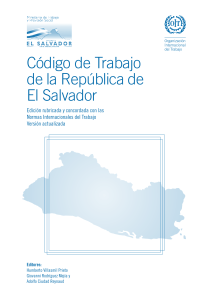 C&oacute;digo de Trabajo de El Salvador (Actualizado)