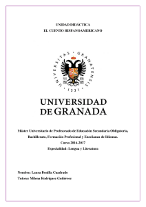 Cuento Hispanoamericano: Unidad Did&aacute;ctica para ESO